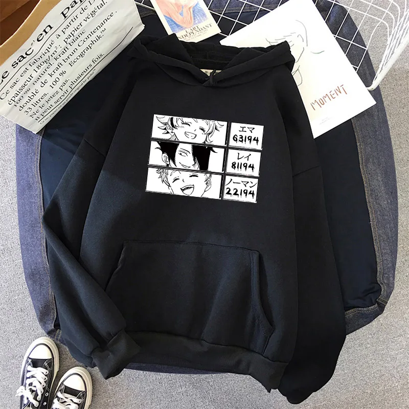 The Promised Neverland Hoodies Sweatshirt Women Harajuku Anime Pink Black Hoodies Streetwear Pullovers Graphic Hooded Streetwear
The Promised Neverland Hoodies Sweatshirt Women Harajuku Anime Pink Black Hoodies Streetwear Pullovers Graphic Hooded Streetwear