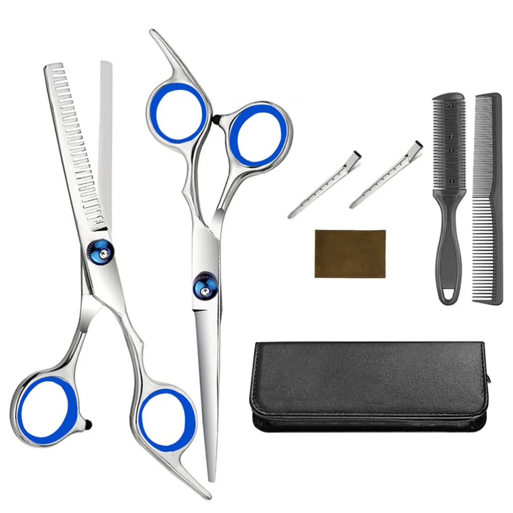 1 Set/8pcs Professional Haircut Scissors Tools Kit Hair Cutting Supplies Barbershop Accessories for Daily Use
1 Set/8pcs Professional Haircut Scissors Tools Kit Hair Cutting Supplies Barbershop Accessories for Daily Use