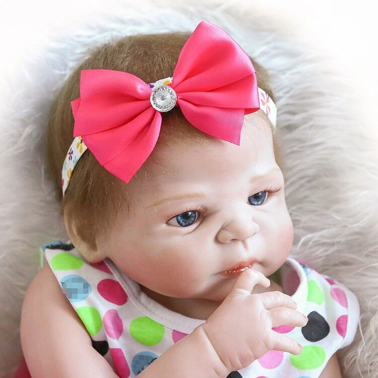 NPK 46CM Soft Silicone Reborn Dolls Baby Realistic Doll Reborn Full Vinyl Boneca BeBes Reborn Doll For Girls
NPK 46CM Soft Silicone Reborn Dolls Baby Realistic Doll Reborn Full Vinyl Boneca BeBes Reborn Doll For Girls