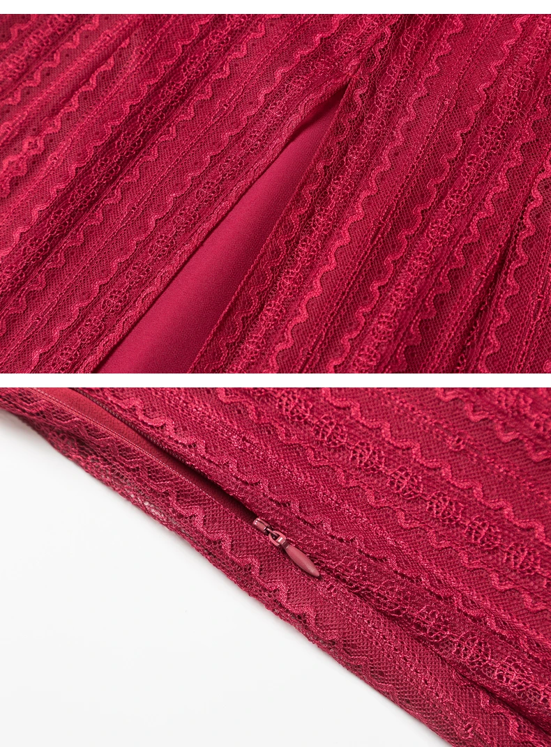 2021 Spring Latest Arrival Woman's Top Quality Fashion Long Red Lace Dress for Elegant Lady
2021 Spring Latest Arrival Woman's Top Quality Fashion Long Red Lace Dress for Elegant Lady