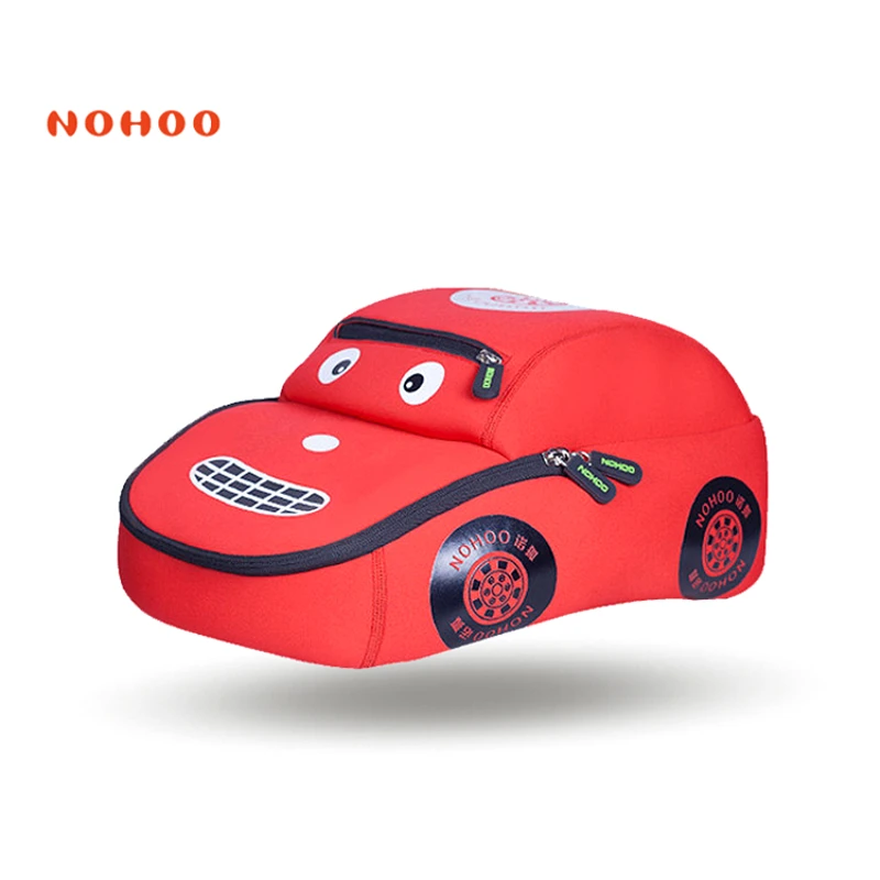 NOHOO mochila escolar школьные ранцы для мальчиков 3D мультяшный автомобиль рюкзаки сумка