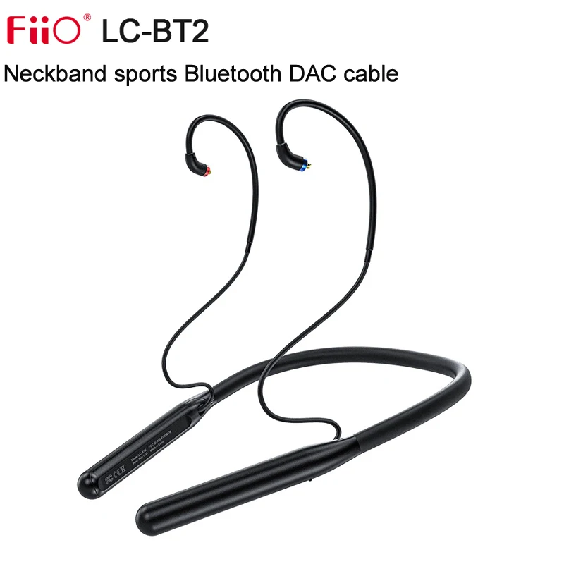 Спортивный кабель FiiO для наушников CSR8675 + AKM AK4331 DAC шейный платок MMCX/0 78 мм Bluetooth 5 0 с