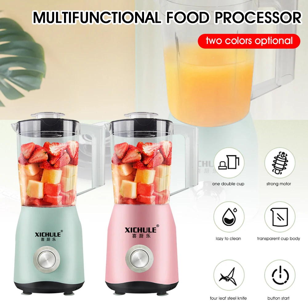 1500ML 3 Speed Electric Blender Juicer Fruit Juice Mixer for Fruit Vegetables Smoothie Milkshake Home Kitchen Machine
1500ML 3 Speed Electric Blender Juicer Fruit Juice Mixer for Fruit Vegetables Smoothie Milkshake Home Kitchen Machine