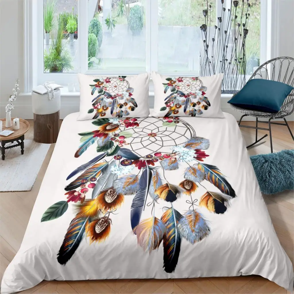 Bohemian Feather Tribe 3D Comforter Cover Set Bedding Duvet Cover Quilt Set With Pillowcase Twin Full King Queen Size Bedclothes
Bohemian Feather Tribe 3D Comforter Cover Set Bedding Duvet Cover Quilt Set With Pillowcase Twin Full King Queen Size Bedclothes