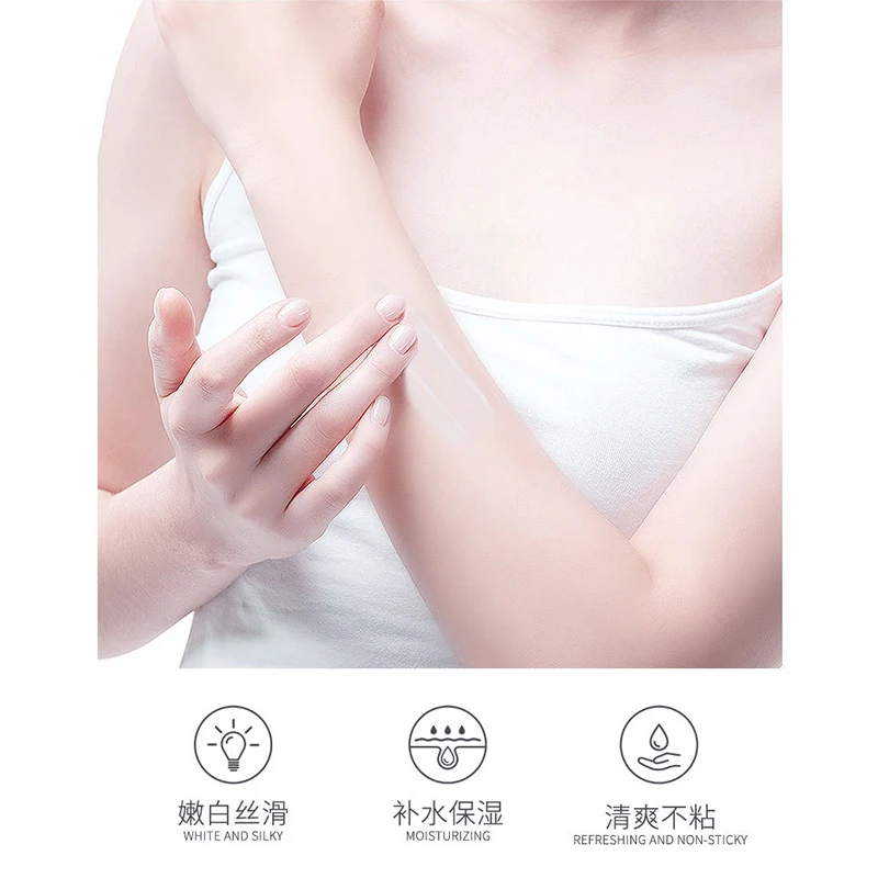 Refreshing Whitening Body Lotion Moisturizes Softens Improves Dry Delicate Silky Brighten Repair Mild Nourish Skin Care
Refreshing Whitening Body Lotion Moisturizes Softens Improves Dry Delicate Silky Brighten Repair Mild Nourish Skin Care