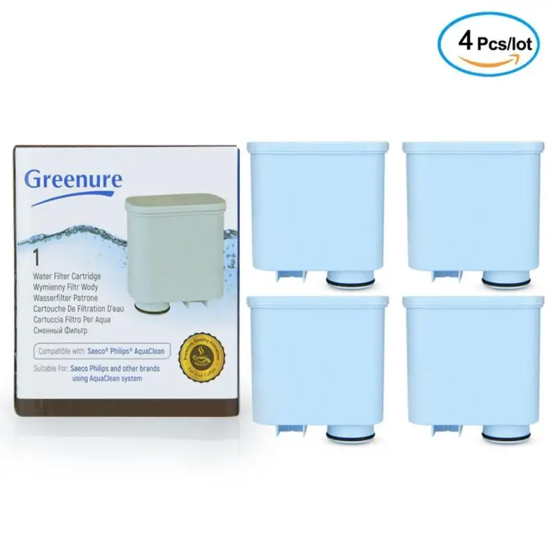 Сменный фильтр для воды для кофемашины CMF009 для Saeco, AquaClean, Philips CA6903/10/00/01/22/47, 4 упаковки
Сменный фильтр для воды для кофемашины CMF009 для Saeco, AquaClean, Philips CA6903/10/00/01/22/47, 4 упаковки