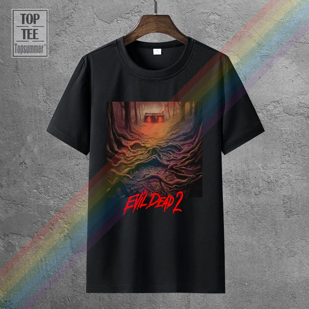 Evil Dead 2 Movie Poster Horror Men Funny T Shirt Fashion Harajuku Tshirt Homme Humour Tee Shirt Short Sleeves
Evil Dead 2 Movie Poster Horror Men Funny T Shirt Fashion Harajuku Tshirt Homme Humour Tee Shirt Short Sleeves