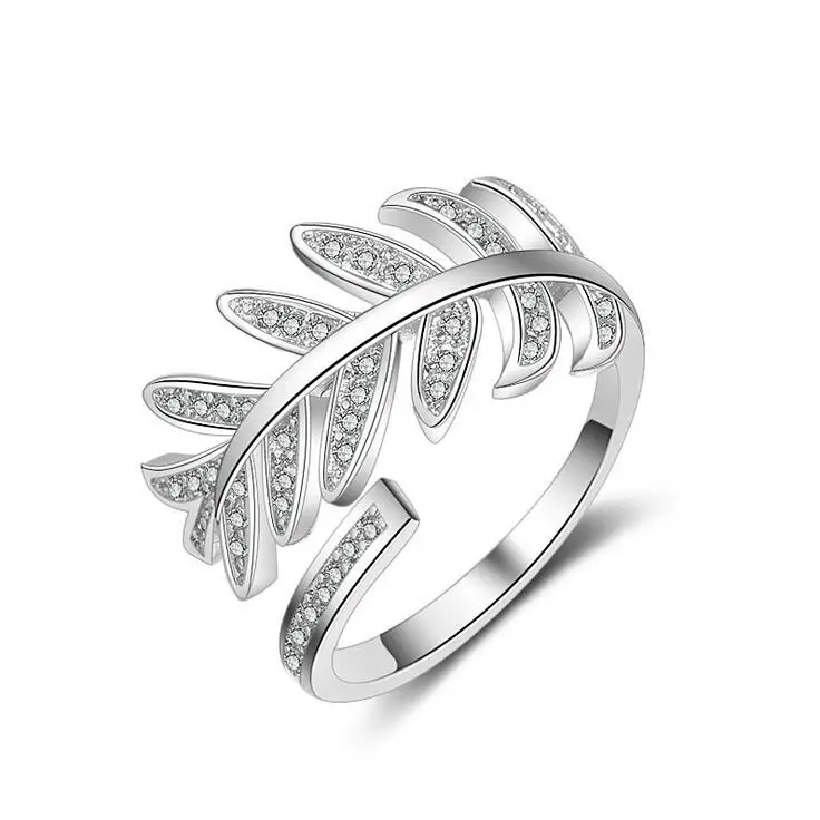 CHE16 flower leaf 925 sterling silver ladies`finger party rings jewelry birthday gift wholesale women
CHE16 flower leaf 925 sterling silver ladies`finger party rings jewelry birthday gift wholesale women