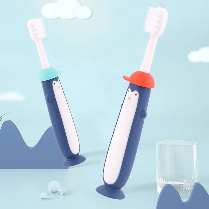 1Pcs Soft PP/TPE Cute Cartoon Penguin Pattern Children Toothbrush Kids Manual Teethbrush Oral Care
1Pcs Soft PP/TPE Cute Cartoon Penguin Pattern Children Toothbrush Kids Manual Teethbrush Oral Care
