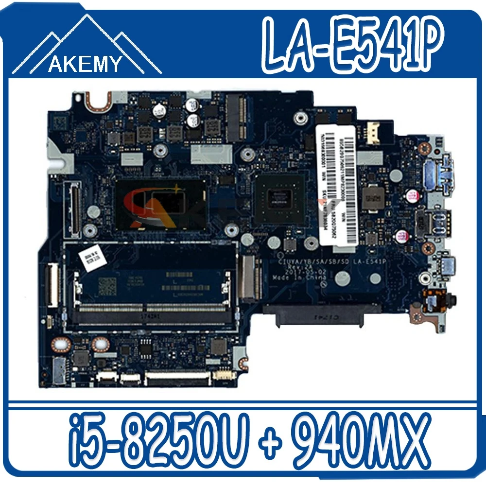 5B20Q13014-материнская плата DSC LA-E541P w/ i5-8250U + 940MX для LENOVO IDEAPAD FLEX 5-1470
5B20Q13014-материнская плата DSC LA-E541P w/ i5-8250U + 940MX для LENOVO IDEAPAD FLEX 5-1470