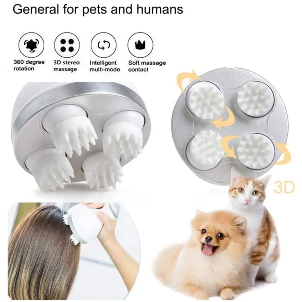 3D Electric Wireless Scalp Massager Cat Claw Hand USB Charging Device Machine Relieve Massager Anti-cellulite Spa Stress E7Q8
3D Electric Wireless Scalp Massager Cat Claw Hand USB Charging Device Machine Relieve Massager Anti-cellulite Spa Stress E7Q8