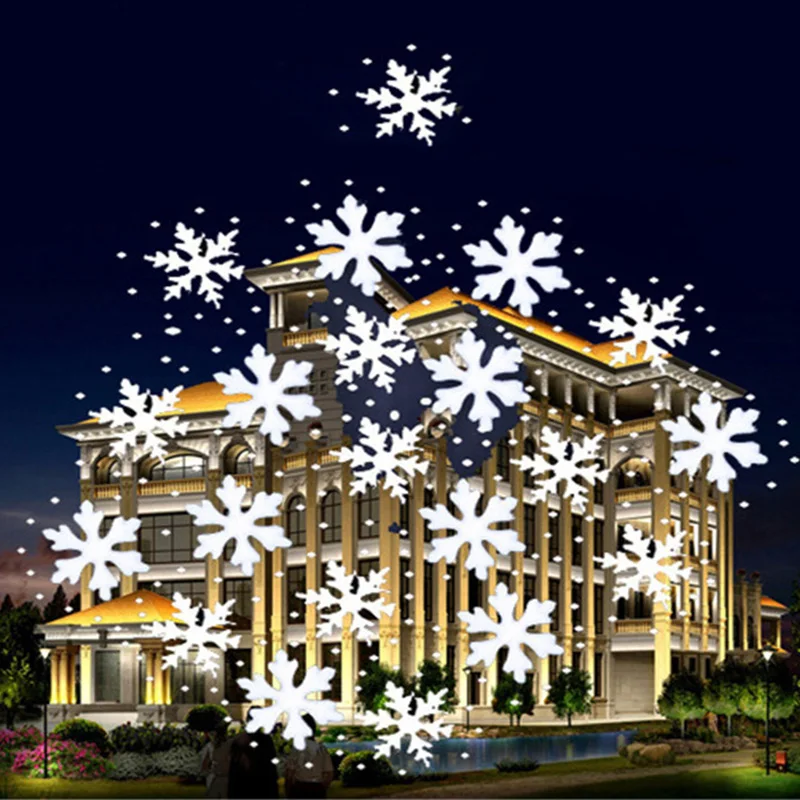 4W Christmas Snowflake LED projector lighting AC100-240V Home Outdoor decoration atmosphere Lighting for Party Wedding Holiday
4W Christmas Snowflake LED projector lighting AC100-240V Home Outdoor decoration atmosphere Lighting for Party Wedding Holiday