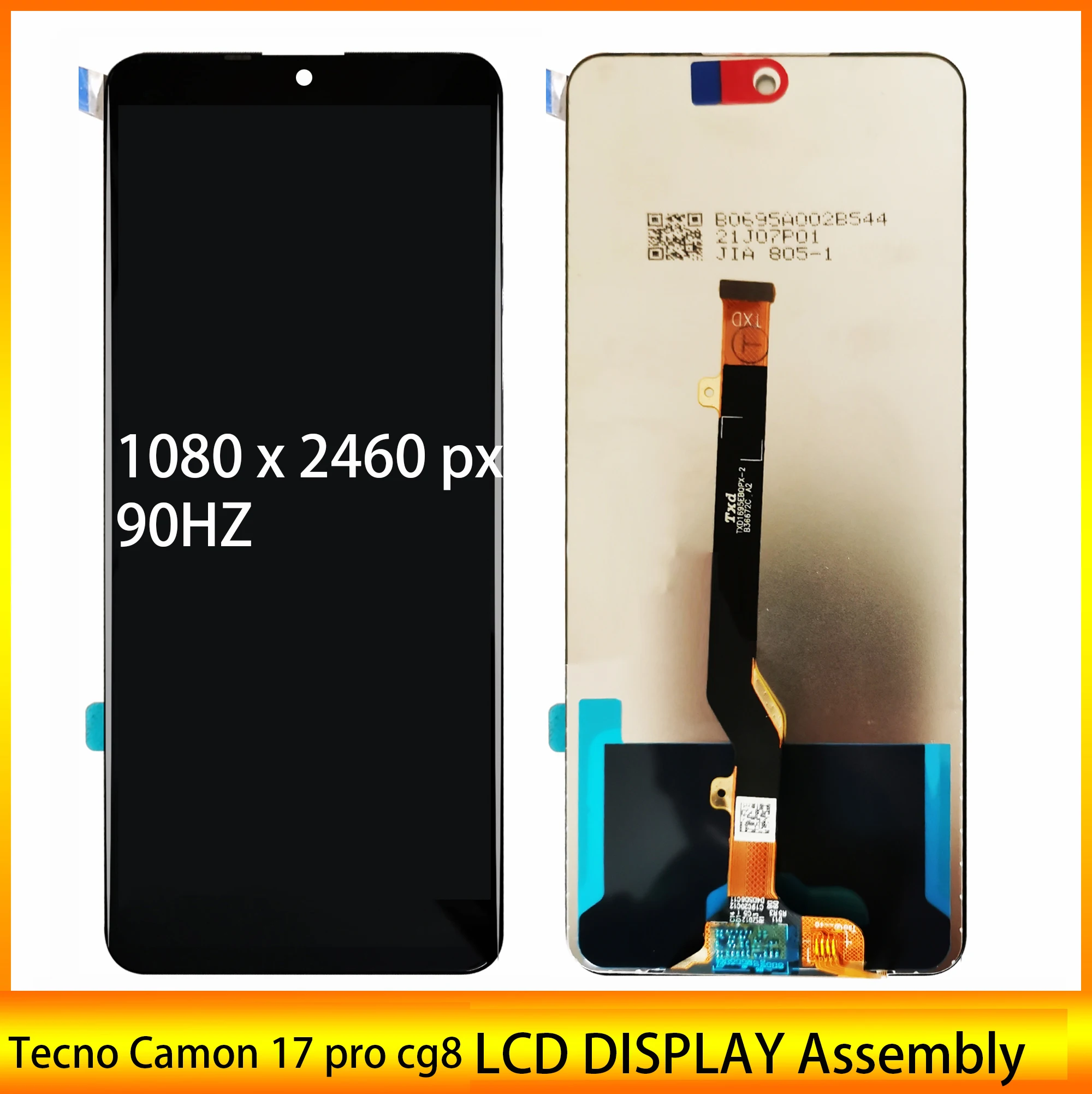 Высококачественный Оригинальный ЖК-дисплей 6,9 дюйма для Tecno Camon 17 pro CG8, ЖК-дисплей, сенсорный датчик, дигитайзер
Высококачественный Оригинальный ЖК-дисплей 6,9 дюйма для Tecno Camon 17 pro CG8, ЖК-дисплей, сенсорный датчик, дигитайзер