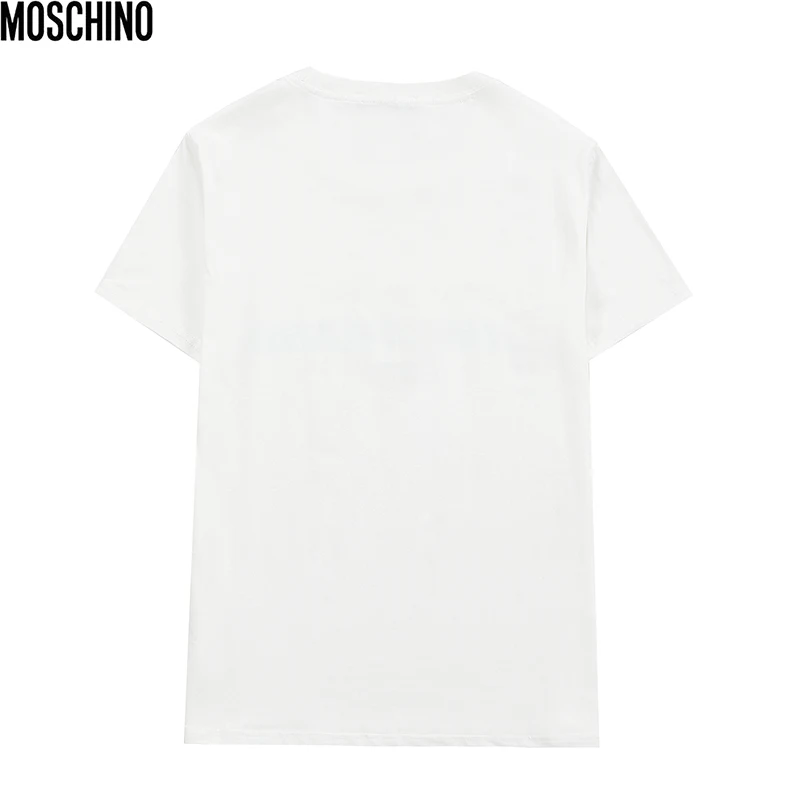 2021 New Moschino T-Shirts Crystal Bear Logo Women Men T-Shirts Casual Tops MOSCHINO O-Neck 100% Cotton Shirts With Brand Label
2021 New Moschino T-Shirts Crystal Bear Logo Women Men T-Shirts Casual Tops MOSCHINO O-Neck 100% Cotton Shirts With Brand Label