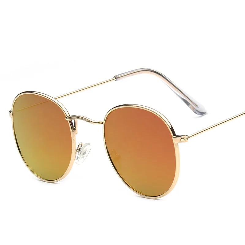 Trendy Round Frame Ladies Sunglasses Eyeglasses Colorful Reflective Glasses Mirror Shades for Women
Trendy Round Frame Ladies Sunglasses Eyeglasses Colorful Reflective Glasses Mirror Shades for Women