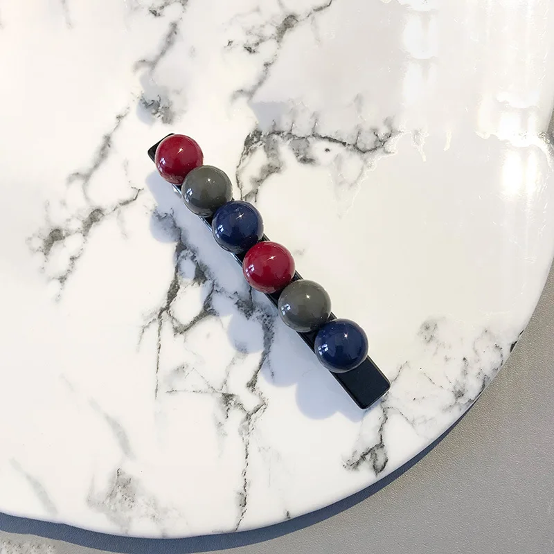 New Korea Colorful Bead Hair Clips Women Hairpins Handmade French Barrettes Hairgrips Headband Fashion Headwear Hair Accessories
New Korea Colorful Bead Hair Clips Women Hairpins Handmade French Barrettes Hairgrips Headband Fashion Headwear Hair Accessories