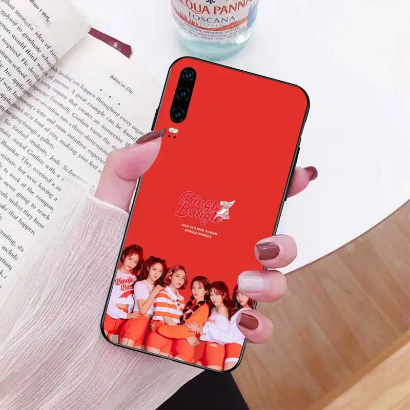 Мягкий силиконовый черный чехол для телефона PENGHUWAN kpop AOA Ace из ангелов Huawei P30 P20 lite