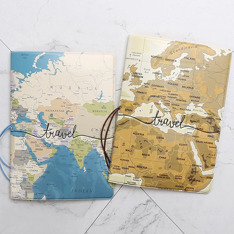 2022 Creative World Map Passport Cover Wallet Bag Letter Men Women PU Leather ID Address Holder Portable Boarding Travel Tool
2022 Creative World Map Passport Cover Wallet Bag Letter Men Women PU Leather ID Address Holder Portable Boarding Travel Tool