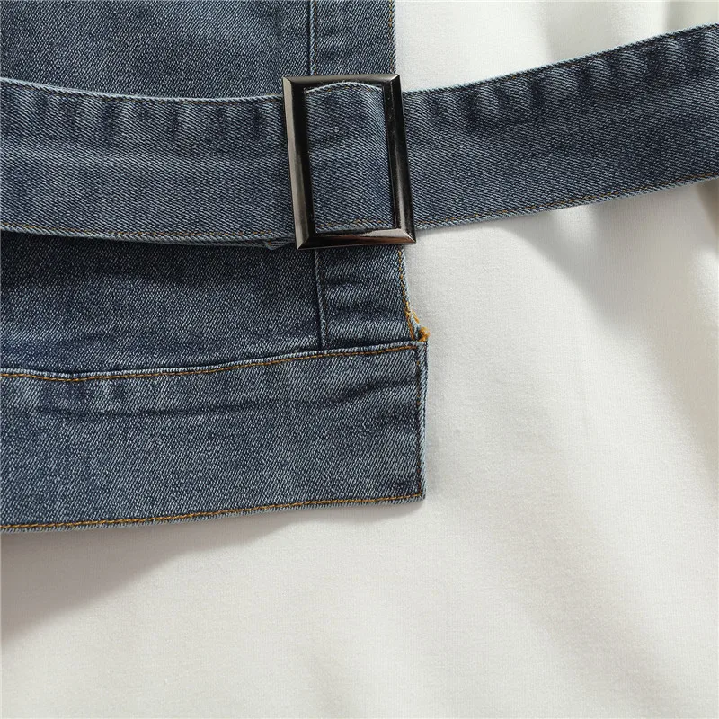 1-6Years Fashion Toddler Kids Girls Autumn Dress Solid Long Sleeve Sweatshirts Dress+Denim Vest Children Girls Casual Outfits
1-6Years Fashion Toddler Kids Girls Autumn Dress Solid Long Sleeve Sweatshirts Dress+Denim Vest Children Girls Casual Outfits
