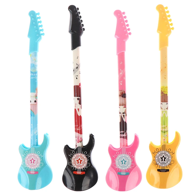 Cute Kawaii Plastic Gel Pen Creative Guitar Novelty Pens For Kids Gift Korean Stationery Student Gifts Awards
Cute Kawaii Plastic Gel Pen Creative Guitar Novelty Pens For Kids Gift Korean Stationery Student Gifts Awards
