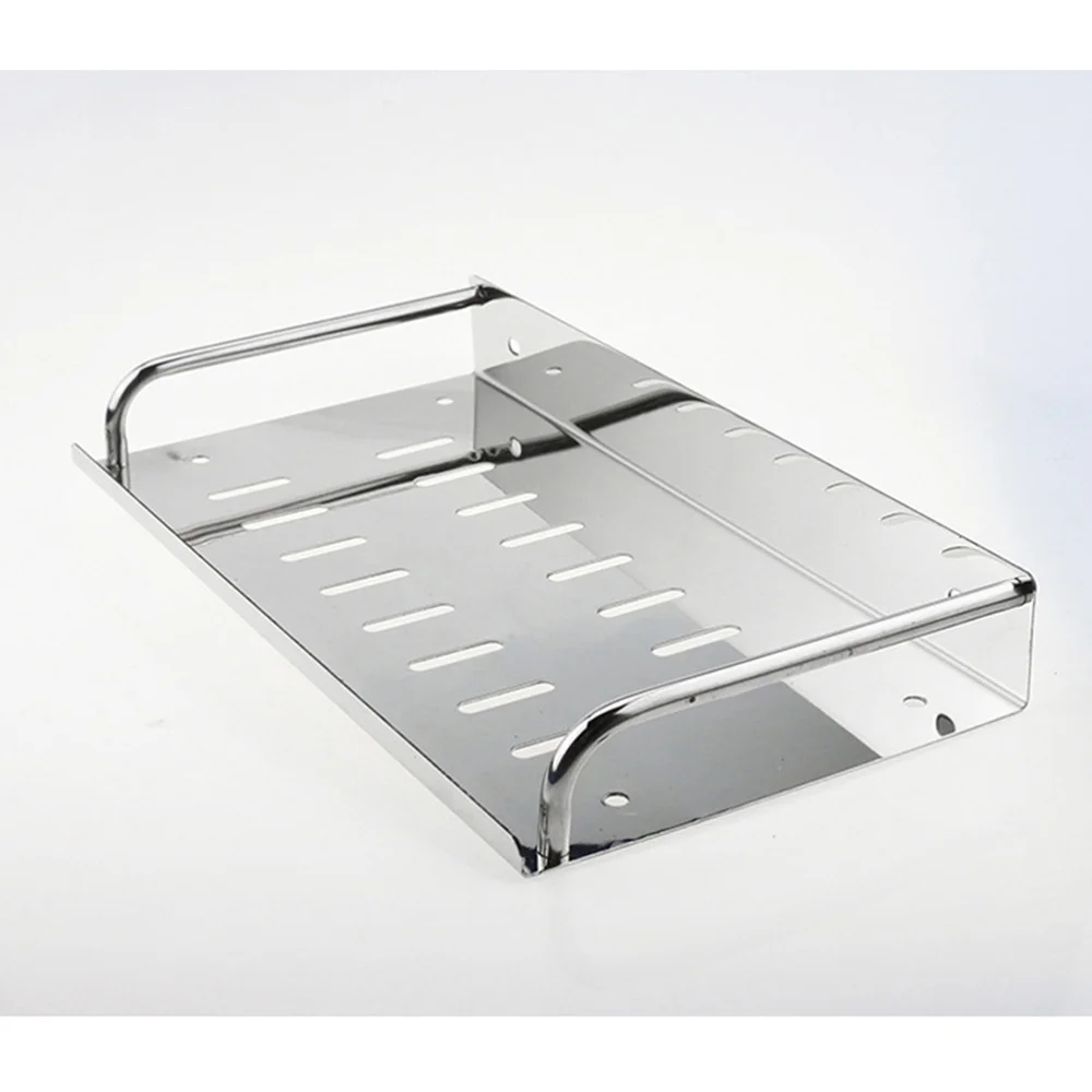 Stainless Steel Thickened Storage Shower Shelf Wall-mounted Single Layer Storage Rack Modern Style Soap Basket for Kitchen Bathr
Stainless Steel Thickened Storage Shower Shelf Wall-mounted Single Layer Storage Rack Modern Style Soap Basket for Kitchen Bathr