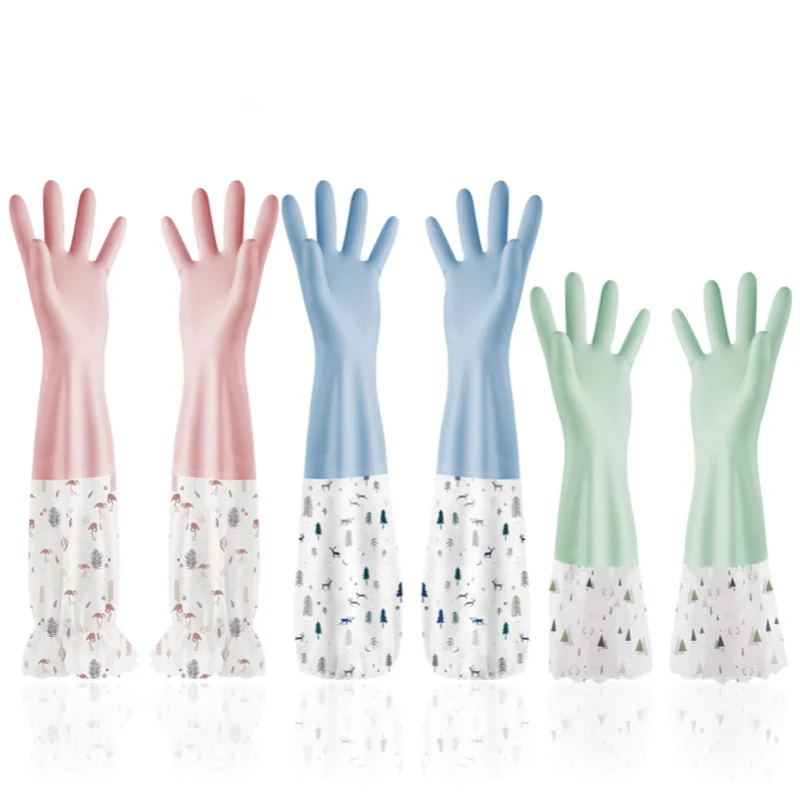 Thickened dishwashing gloves women's kitchen wear-resistant latex rubber laundry waterproof plastic household durable bowl brush
Thickened dishwashing gloves women's kitchen wear-resistant latex rubber laundry waterproof plastic household durable bowl brush