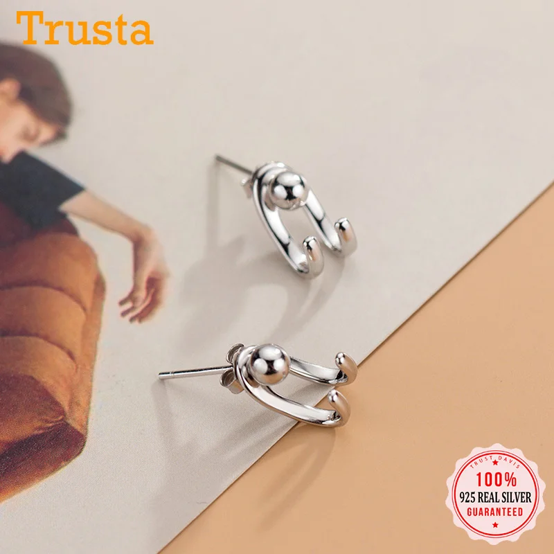 TrustDavis 100% серебряные бусины 925 пробы, серьги с двойным крючком, дизайн для мужчин и женщин, подарки на день рождения, серебро 925 пробы, оптовая ...
TrustDavis 100% серебряные бусины 925 пробы, серьги с двойным крючком, дизайн для мужчин и женщин, подарки на день рождения, серебро 925 пробы, оптовая ...