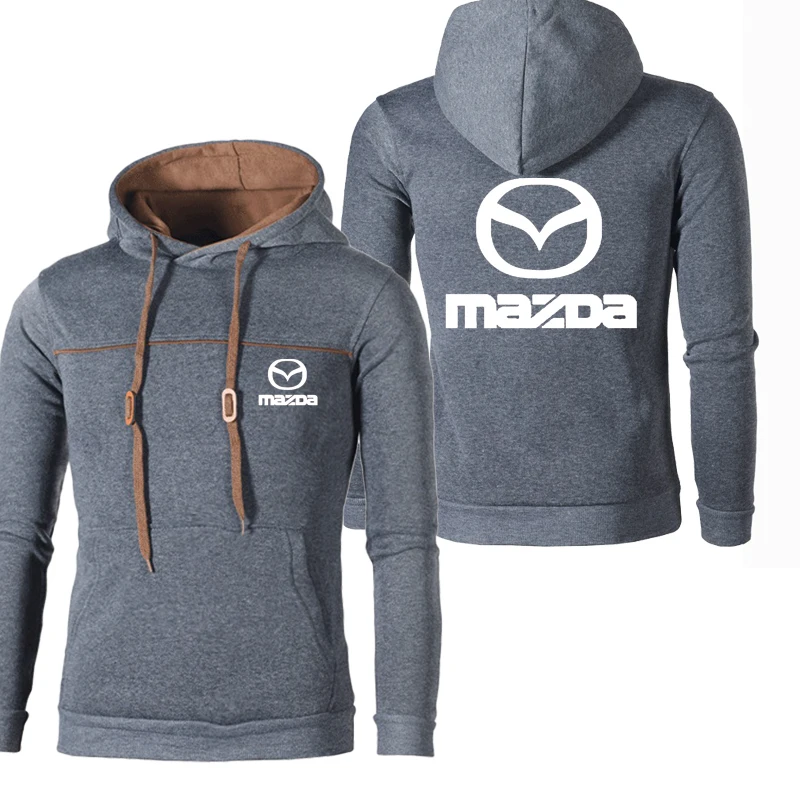 Fashion new Men's Hoodie Mazda Car Logo Print high quality cotton Splicing Spring Autumn Men's sweatshirt clothing
Fashion new Men's Hoodie Mazda Car Logo Print high quality cotton Splicing Spring Autumn Men's sweatshirt clothing