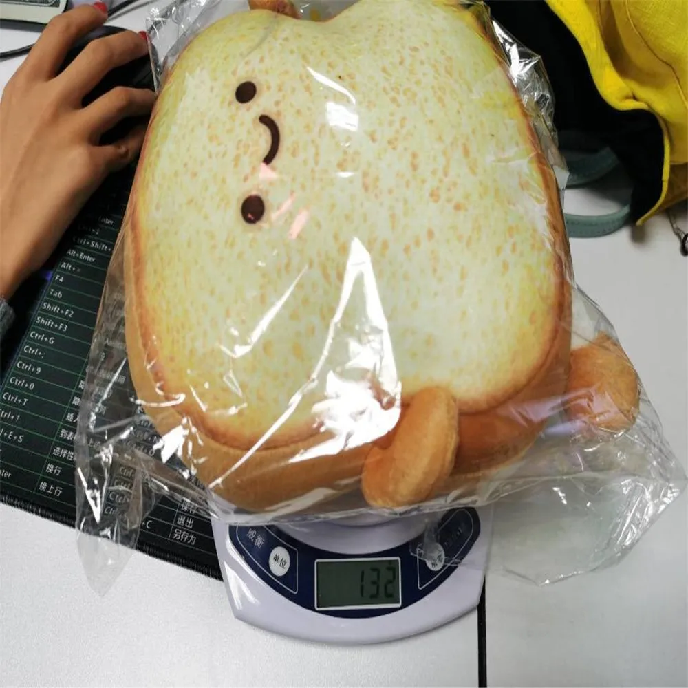 Lovely Cartoon Animal Stuffed Toys Cute Bread Slice Shaped Soft Plush Pillows Doll Girls Valentine Day Gifts Ornament 
Lovely Cartoon Animal Stuffed Toys Cute Bread Slice Shaped Soft Plush Pillows Doll Girls Valentine Day Gifts Ornament