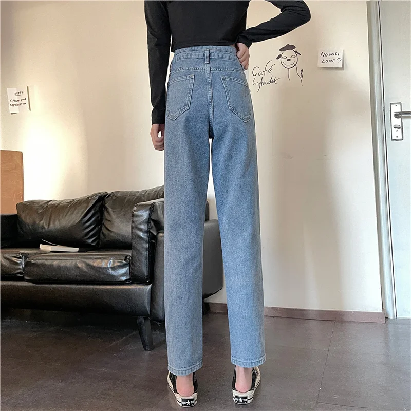 Harlan jeans women's straight tube loose spring clothes 2021 new high waist slim nine point wide leg dad radish pants
Harlan jeans women's straight tube loose spring clothes 2021 new high waist slim nine point wide leg dad radish pants