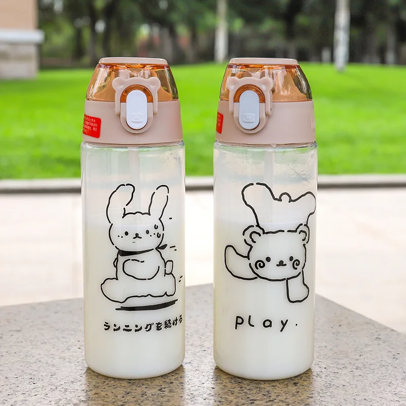 Summer Net Red Water Bottle Plastic Bottles Kawaii Water Bottle Eco Portable Cartoons Bear Cute Straw Cups Waterbottle
Summer Net Red Water Bottle Plastic Bottles Kawaii Water Bottle Eco Portable Cartoons Bear Cute Straw Cups Waterbottle