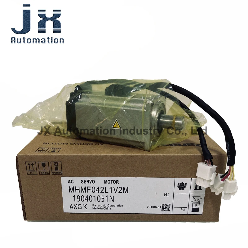 Original Panasonic A6 Series 3000r/min 400W AC Servo Motor MHMF042L1U2M MSMF042L1U2M MHMF042L1V2M MSMF042L1V2M
Original Panasonic A6 Series 3000r/min 400W AC Servo Motor MHMF042L1U2M MSMF042L1U2M MHMF042L1V2M MSMF042L1V2M