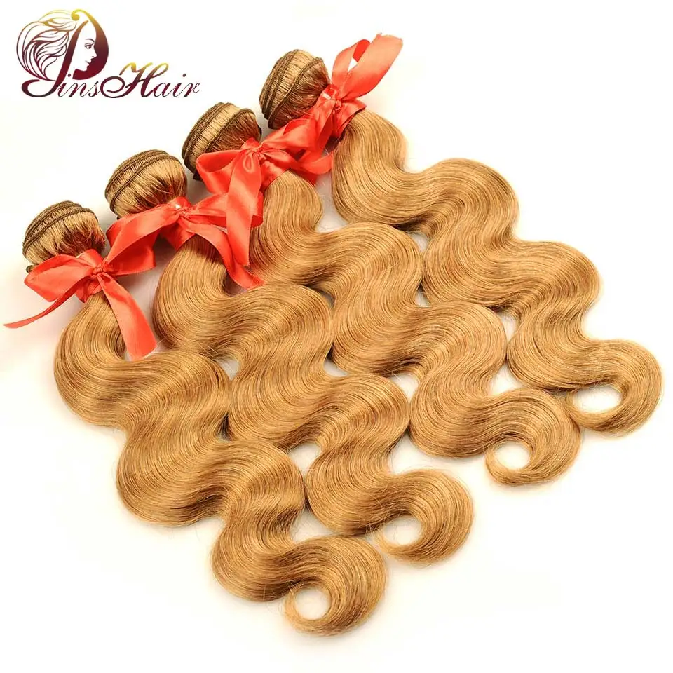 Honey Blonde Bundles With Closure Brazilian #27 Body Wave 3 Bundles With Lace Closure Human Hair Weave Pinshair Remy Human Hair
Honey Blonde Bundles With Closure Brazilian #27 Body Wave 3 Bundles With Lace Closure Human Hair Weave Pinshair Remy Human Hair