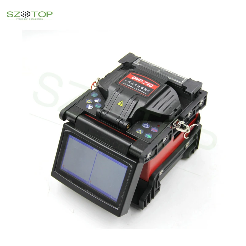 DVP Fusion splicing machine DVP 740 Fiber Optic Fusion Splicer DVP-740 FTTH Optical Fiber ARC Fusion Splicer English
DVP Fusion splicing machine DVP 740 Fiber Optic Fusion Splicer DVP-740 FTTH Optical Fiber ARC Fusion Splicer English