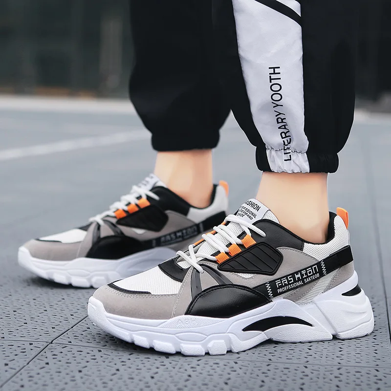 Mr Co Spring And Autumn New Sports Men's Shoes Ins Trend Casual Mesh Shoes Breathable Wild Thick-soled Increased Running Shoes
Mr Co Spring And Autumn New Sports Men's Shoes Ins Trend Casual Mesh Shoes Breathable Wild Thick-soled Increased Running Shoes