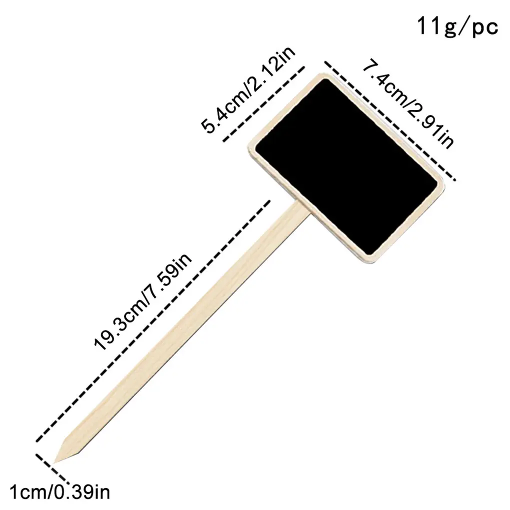 20 Pcs Plant Name Labels Home Garden Flower Herb Pot Blackboard Wooden Chalkboard Labels Round Rod Long
20 Pcs Plant Name Labels Home Garden Flower Herb Pot Blackboard Wooden Chalkboard Labels Round Rod Long