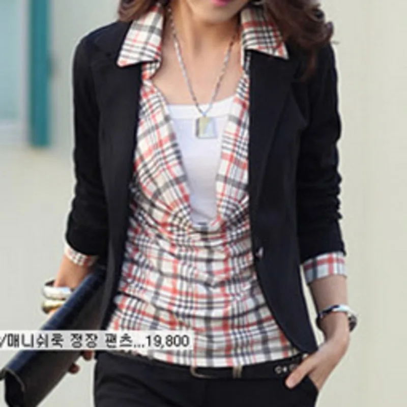 XUXI Fashion Women Casual Slim Small Suit Short Coat Korean Long Sleeve Tight Casual Spring Autumn 2021 E553
XUXI Fashion Women Casual Slim Small Suit Short Coat Korean Long Sleeve Tight Casual Spring Autumn 2021 E553