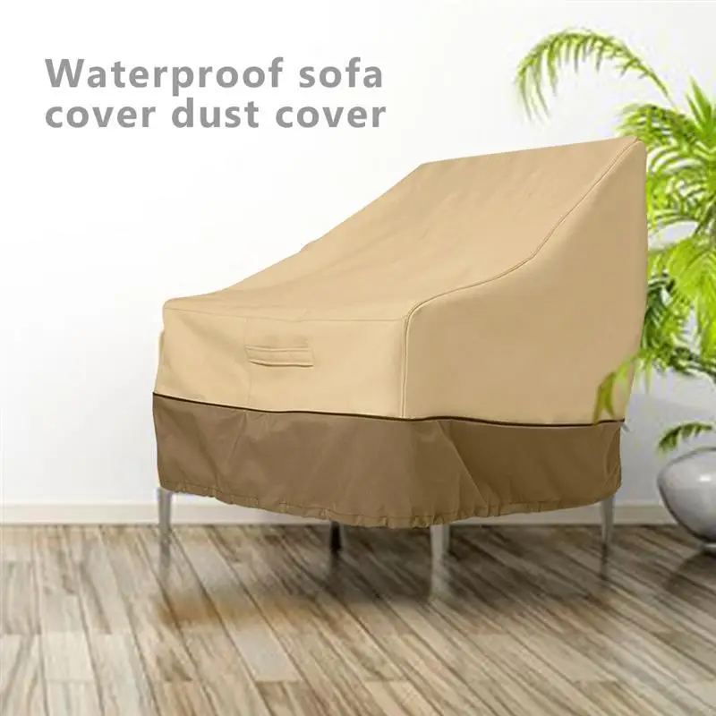 Patio Chair Cover Lounge Deep Seat Cover Waterproof Outdoor Lawn Furniture Cover - Coffee + Khaki
Patio Chair Cover Lounge Deep Seat Cover Waterproof Outdoor Lawn Furniture Cover - Coffee + Khaki