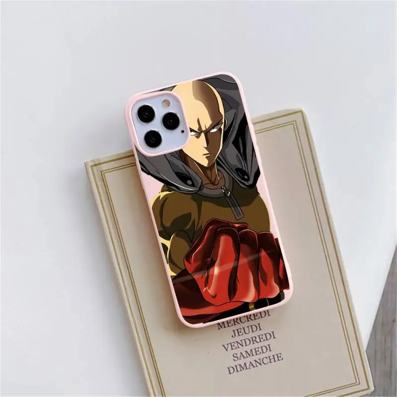 Anime One Punch Man Phone Case Pink Candy Color for iPhone 11 12 mini pro XS MAX 8 7 6 6S Plus X SE 2020 XR
Anime One Punch Man Phone Case Pink Candy Color for iPhone 11 12 mini pro XS MAX 8 7 6 6S Plus X SE 2020 XR