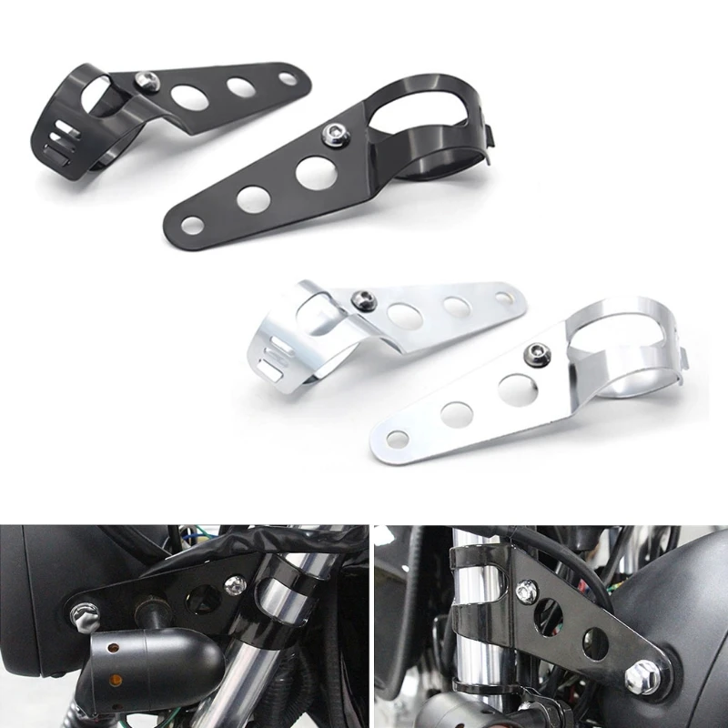 Motorbike Headlight Mount Brackets Clamps Adjustable Parts Compatible with Kawasaki Suzuki Bobber Racer Motorcycle T3EF
Motorbike Headlight Mount Brackets Clamps Adjustable Parts Compatible with Kawasaki Suzuki Bobber Racer Motorcycle T3EF