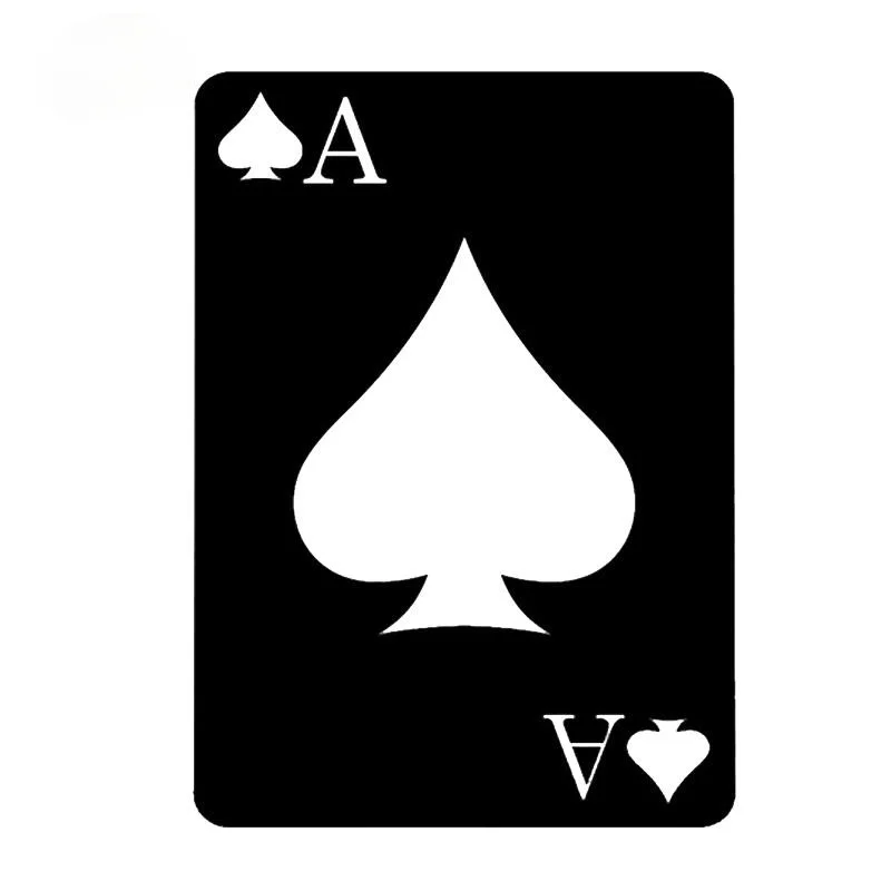 LLY-0476 Personalized Car Stickers Art Spades Gambling Poker Ace Modeling Decal PVC Cars Waterproof Self-adhesive Sticker Decor 
LLY-0476 Personalized Car Stickers Art Spades Gambling Poker Ace Modeling Decal PVC Cars Waterproof Self-adhesive Sticker Decor