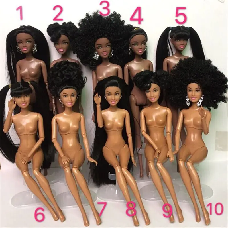 Toy African doll American Doll Accessories Body Joints Can Change Head Foot Move African Black Girl Gift Pretend Toy Baby
Toy African doll American Doll Accessories Body Joints Can Change Head Foot Move African Black Girl Gift Pretend Toy Baby