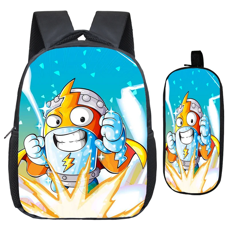 Children Hot Game Pattern Super Zings Kindergarten Backpack Child Superzings School Bag Bookbag 2pcs Set Gift(Rucksack Pen Bag)
Children Hot Game Pattern Super Zings Kindergarten Backpack Child Superzings School Bag Bookbag 2pcs Set Gift(Rucksack Pen Bag)