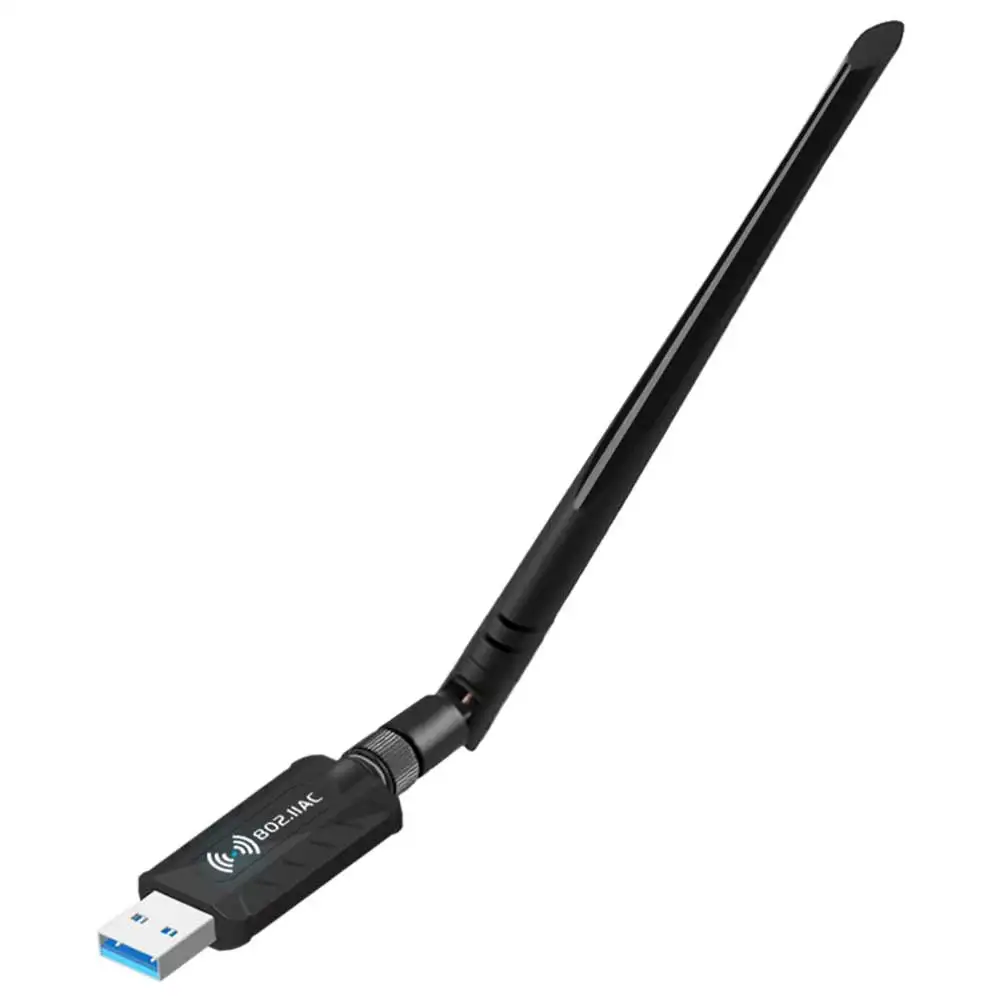 1200Mbps Network Card High Speed Multifunctional Plug And Play Dual Frequency Home USB 3.0 Wifi Adapter Office Business Portable
1200Mbps Network Card High Speed Multifunctional Plug And Play Dual Frequency Home USB 3.0 Wifi Adapter Office Business Portable