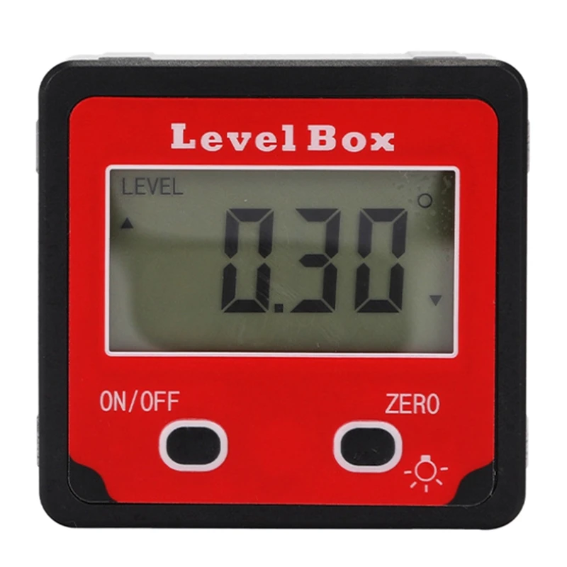 Promotion! Digital Inclinometer Level Protractor Inclinometer Magnetic Level Angle Miter Angle Finder Box Angle Measuring Tool
Promotion! Digital Inclinometer Level Protractor Inclinometer Magnetic Level Angle Miter Angle Finder Box Angle Measuring Tool