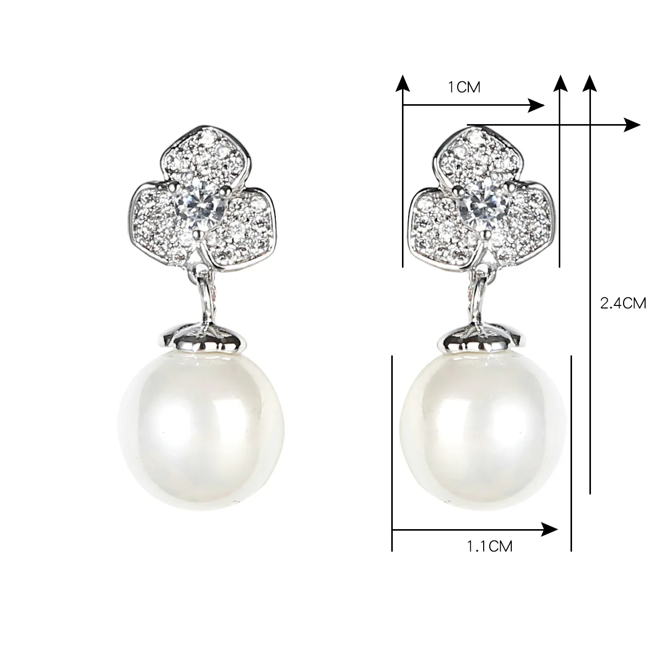 Korean version of the new earrings S925 silver needle ear decoration female fashion rose pearl earrings earrings earrings dangle
Korean version of the new earrings S925 silver needle ear decoration female fashion rose pearl earrings earrings earrings dangle