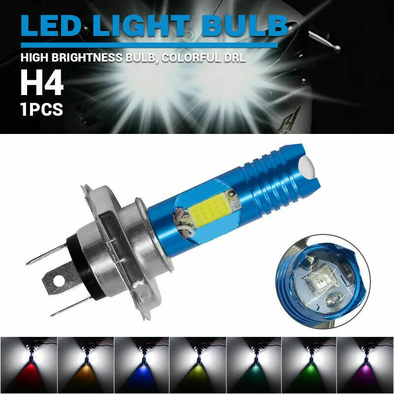 1pcs H4 9003 HB2 LED Bulb Hi/Lo Beam White Motorcycle Headlight High Power Suitable For Cars, Motorcycles, Trucks, ATVs, UTVs,
1pcs H4 9003 HB2 LED Bulb Hi/Lo Beam White Motorcycle Headlight High Power Suitable For Cars, Motorcycles, Trucks, ATVs, UTVs,