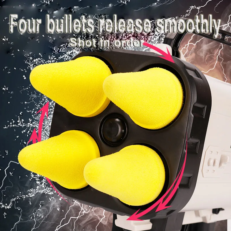 High Quality Brand New Extra Large RPG M202 Four-Barrel Rocket Launcher Soft Foam Missile Battle Game Toys
High Quality Brand New Extra Large RPG M202 Four-Barrel Rocket Launcher Soft Foam Missile Battle Game Toys