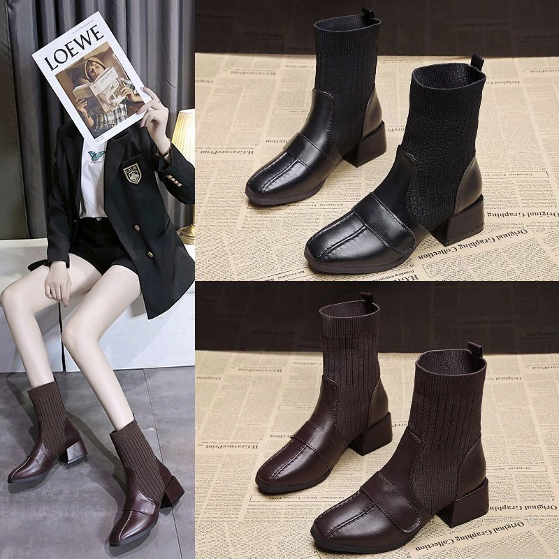 2021 NEW Boots Women's Short Boots Women's Autumn 2021 New Fashion British Style Thin Boots Fashion Shoes Square Toe Plush Ankle
2021 NEW Boots Women's Short Boots Women's Autumn 2021 New Fashion British Style Thin Boots Fashion Shoes Square Toe Plush Ankle