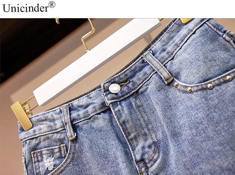 Unicinder 2021 Two Piece Set Women Patchwork Short Sleeve Cotton Tees+Hole Jeans Skirts Women Summer Sets
Unicinder 2021 Two Piece Set Women Patchwork Short Sleeve Cotton Tees+Hole Jeans Skirts Women Summer Sets